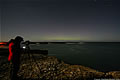 BBC's The One Show Aurora Hunt At Ballintoy Harbour